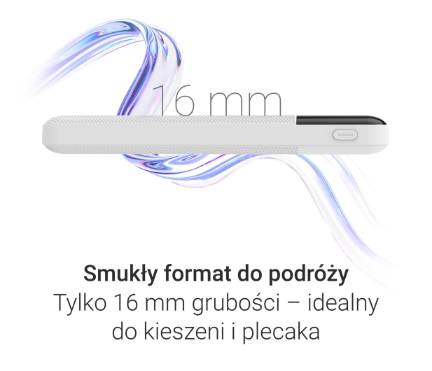 Silver Monkey Powerbank Smart 10 000 mAh 22.5W Biały - 1481439 - zdjęcie 9